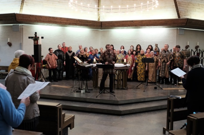 Workshop mit dem GospelChor Saarbrücken