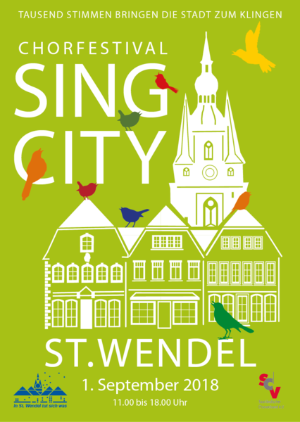 Plakat Sing City