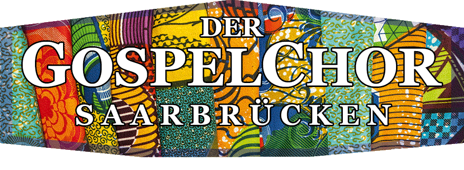 Logo, Schriftzug Gospelchor Saarbrücken